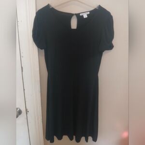 Amazon Essentials Black Mid Length Dress